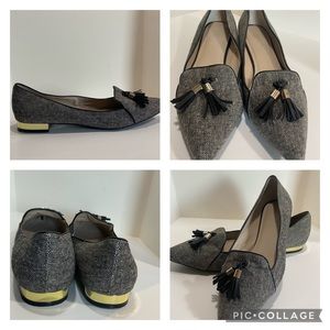 Women work flats Black, Gold, Gray